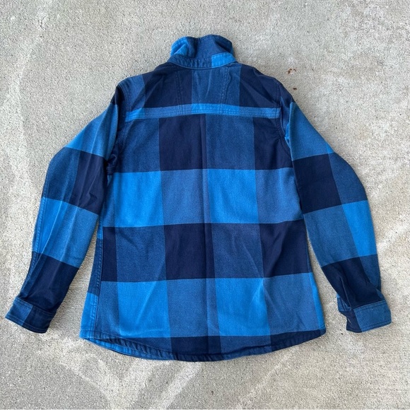 Dickies Unisex Blue Plaid Shirt - Picture 2 of 7